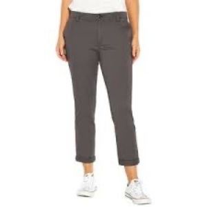 NWT Gap Women’s Relaxed Girlfriend Fit Chinos- Casual- Gray